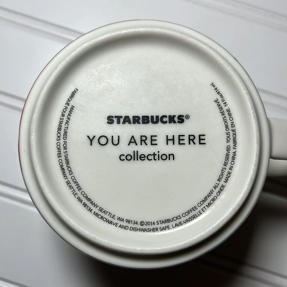 Starbucks Virginia You Are Here collection coffee/tea mug